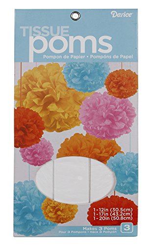 Matrice soie pompon kit Darice blanc pour création de DIY