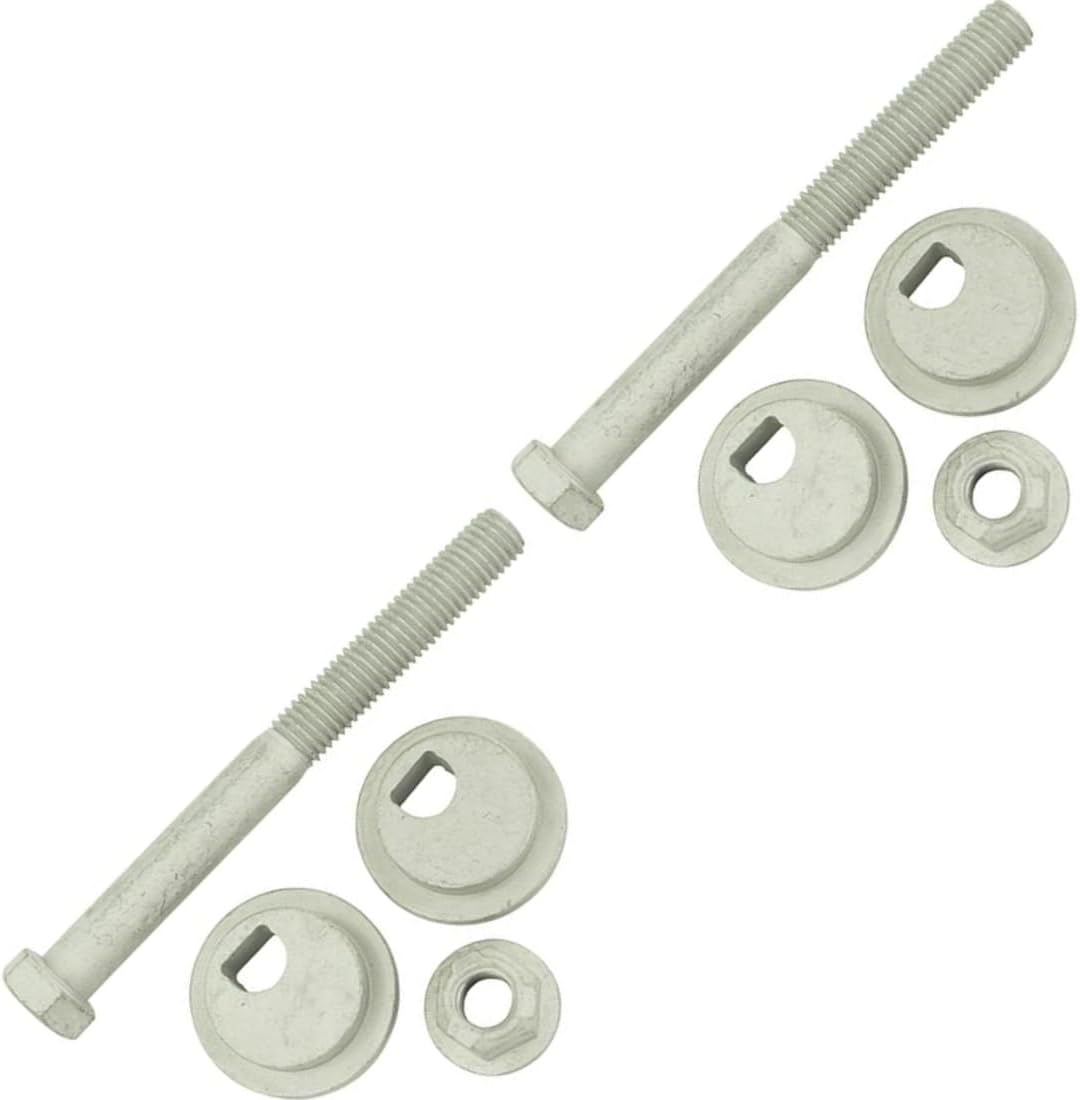 Rear Alignment Cam Bolt Kit for Chevrolet Malibu 2004 2005 2006 2007 2008 2009 2010 2011-2012 for Saturn Aura 2007-2009 for Pontiac G6 2005-2010 for Saab 9-3 2003-2011 2 Piece