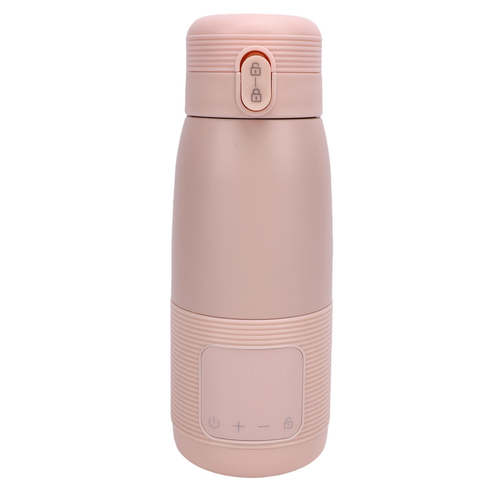 Generic Podgrzewacz do Butelek na Baterie, Szybko Nagrzewający się, Przenośny Podgrzewacz do Mleka do Podróży Samochodem (350ml 5000mAh)