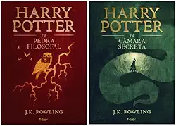 Harry Potter e a pedra filosofal + Harry Potter e a câmara secreta - CAPA DURA