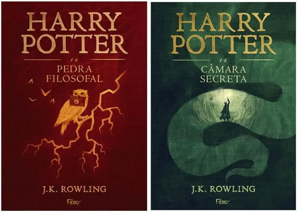 Harry Potter e a pedra filosofal + Harry Potter e a câmara secreta - CAPA DURA