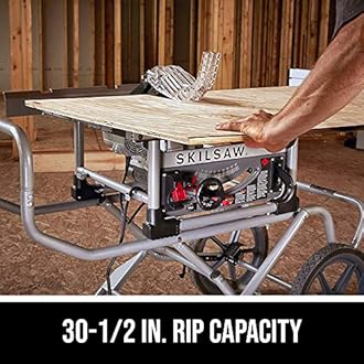 10" Heavy Duty Worm Drive Table Saw with Rolling Stand-SPT99-11