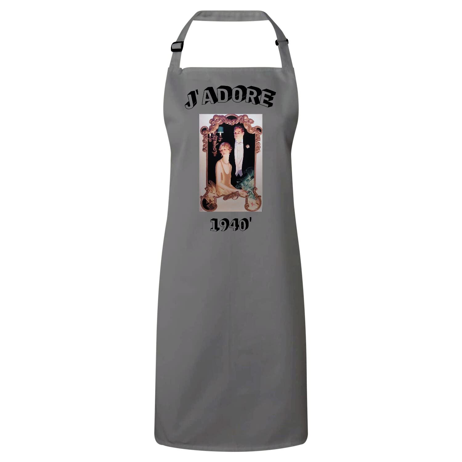 Tablier cuisine vintage fini les vêtements tachés grâce au style rétro 1940