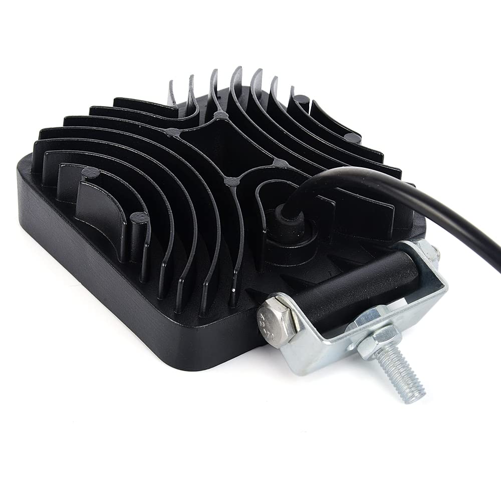 BTMTEC - 10 luces de trabajo de 48 W,10,92 cm, 4560 lm, LED para ser usado como luz de cruce o de carretera, como antinieblas delantero y trasero, etc. Para vehículos todoterreno, barcos, tractores, camiones, vehículos industriales 12 V, 24 V