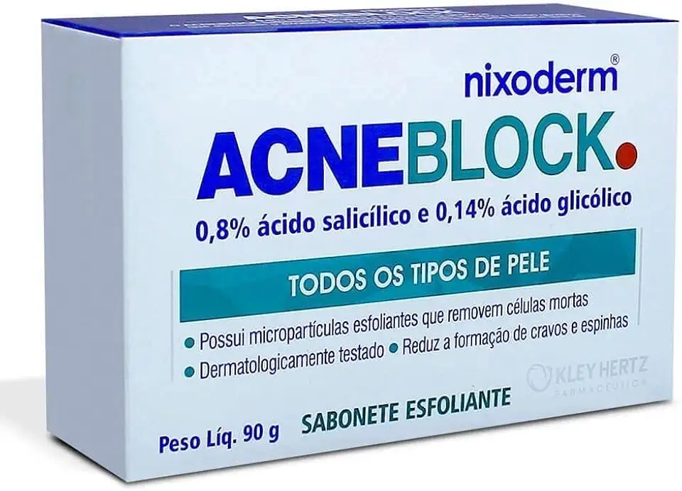 Acneblock Sabonete Esfoliante 90g