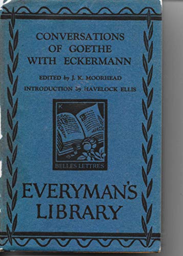 Conversations with Goethe B007IHYI9W Book Cover