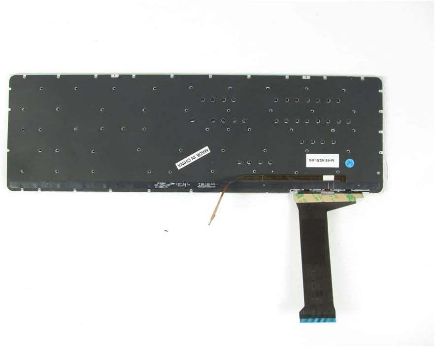 Abakoo New Keyboard Compatible with Asus G551 GL551 GL551J GL552 ROG GL752 GL752V G771 ZX50 with Backlit Red US