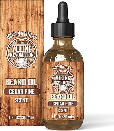 Beard Oil - All Natural Variety Beard Oil For Men With Argan & Jojoba Oils - Softens, Smooths & Strengthens - Gifts For Men - Cedar & Pine - 30 ml
