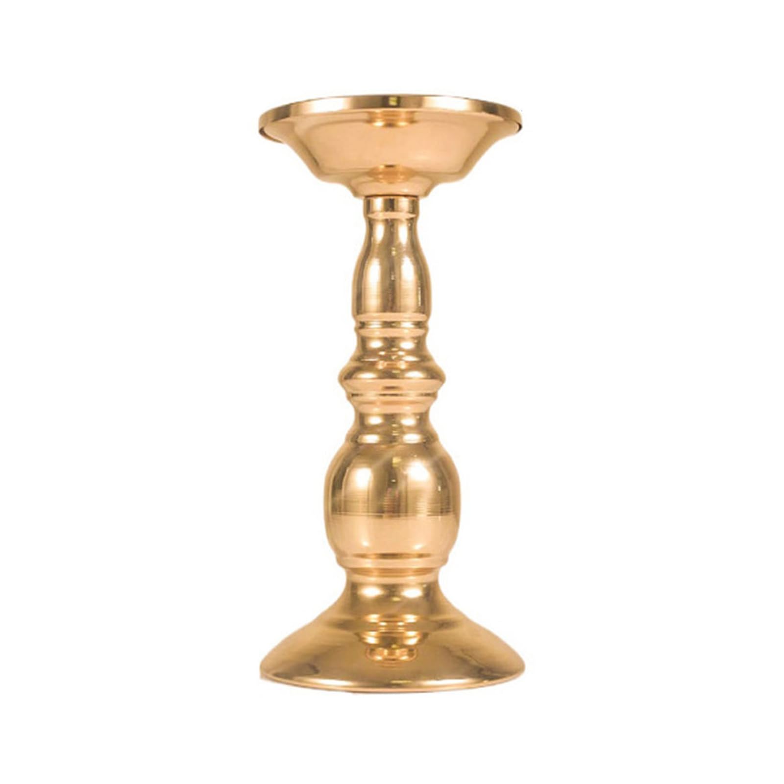 Tsophreniq Holder for Pillar Metal Base Table Centerpieces Candlesticks Halloweens Farmhouses Decors Metal Candlesticks