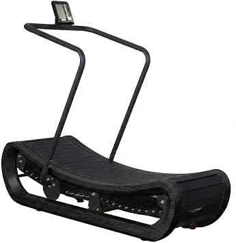 Curved Treadmill - Self-Propelled Running Machine for Home Workouts - Exercise Walking Pad - Low-Impact & Energy-Efficient - Fitness Equipment for Sprinting, Jogging, or Walking