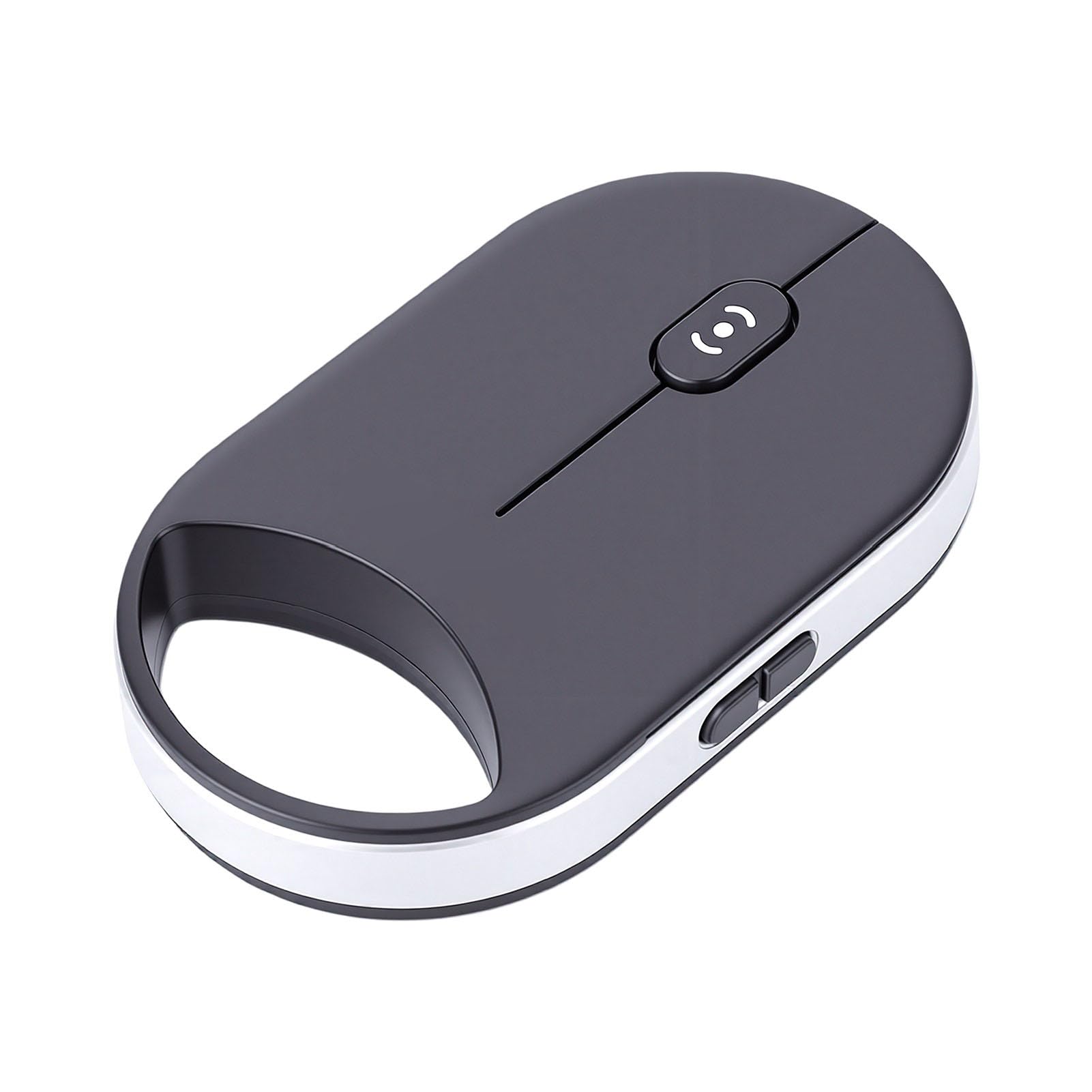 Sxhlseller Mouse Scroll Pressione Sensibile, 3 Modalità Bluetooth 5.0 5.2 Wireless Silenzioso con 4 DPI Regolabili per PC Portatile Tablet