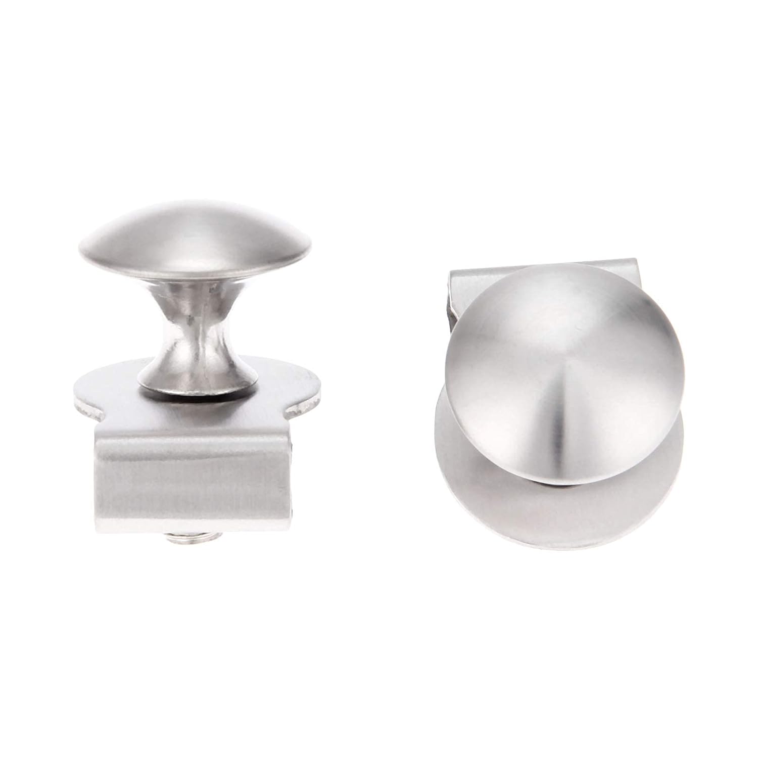 4PCS Glass Door Pull Handle/Clamp/Clips for 5-8mm Showcase Furniture Cabinets Drawer Pull Knobs