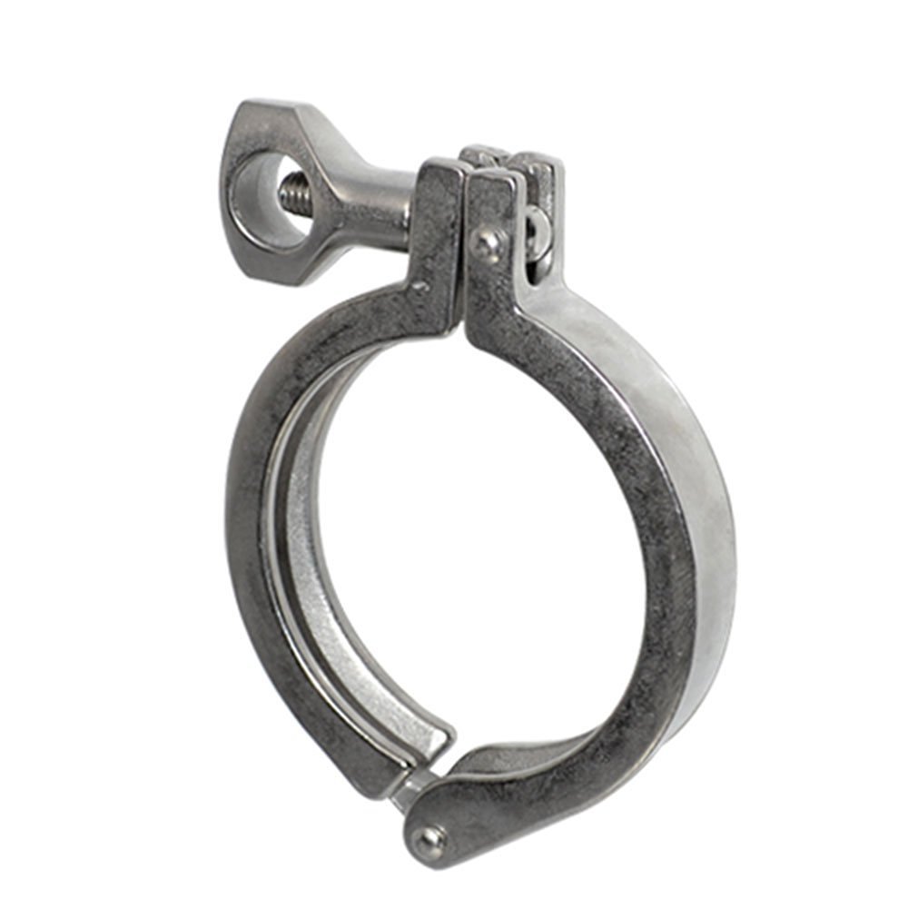 Raccord Tri-Clover L14AM-2-316L-7 - Pince Tri 2 Pouces, Virole à Souder, Acier Inox 316L
