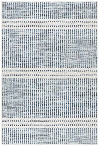 Dash & Albert Malta Blue Machine Washable Rug, 3 X 5 Feet, Blue S...