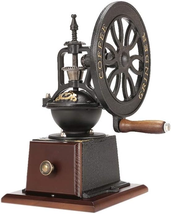 Manual Coffee Grinder, Hand Mill Containers Adjustable Coarseness Refillable Lids