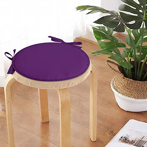 Comfort Chair Pads Chair Pad For Office Chair Floor Round Garden Chair Pads Seat Cushion With Ties And Non Slip Backing For Outdoor Bistros Stool Patio Dining Room 15 Inch #TOP4