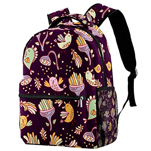 Sac à dos femme grande capacité multicolore Casual Daypack pour voyage et quotidien