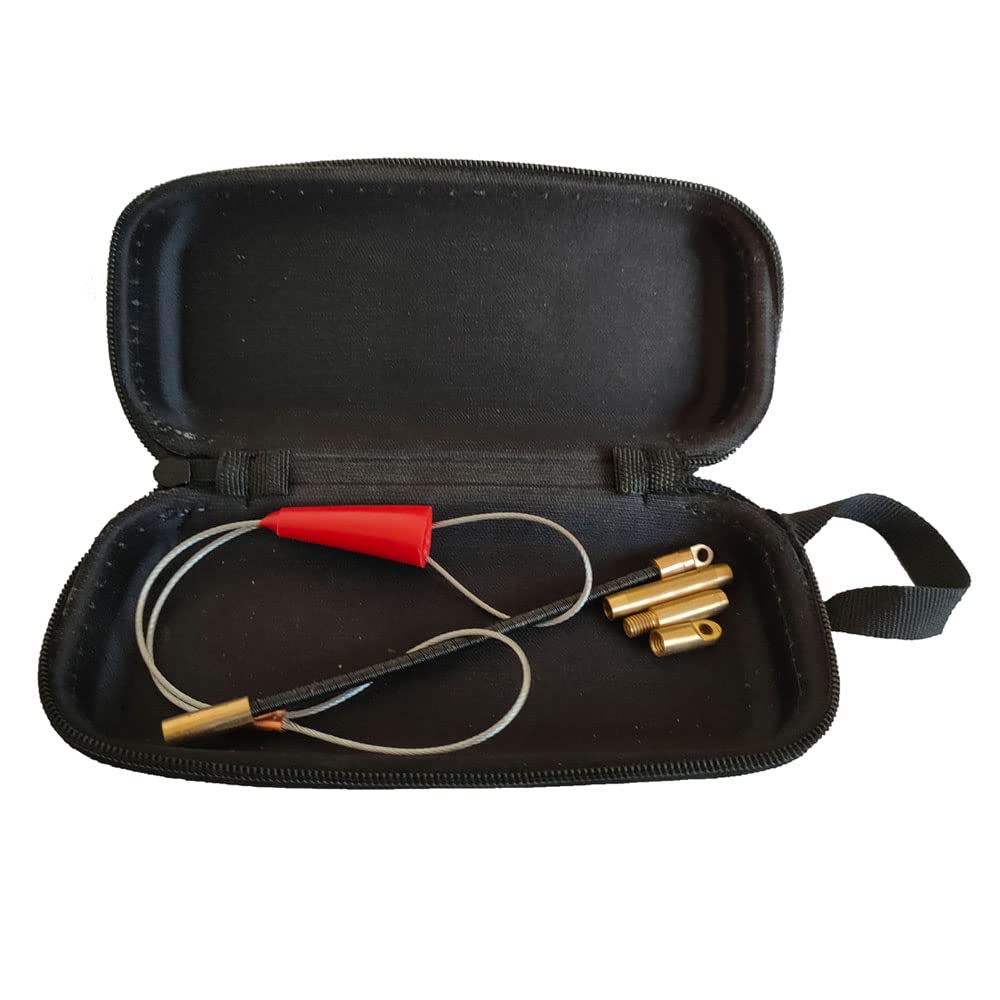 4.5mm 100m Ruban à Poisson en Fibre de Verre Aiguille De Tirage Fibre Optique Conduit de câble Porte-moulinet en acier avec frein Bande de poisson en fibre de verre Brin Rigide D’Aiguillage