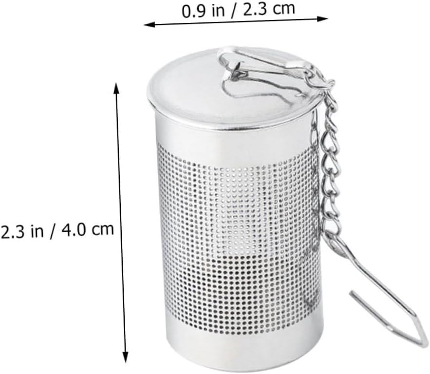 2pcs Stainless Steel Tea Mesh Strainer for Loose Tea Leaves