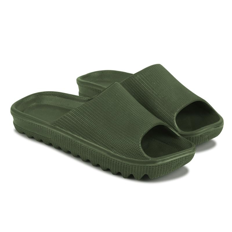 Latest Collection of Slide Sandals for Women & Girls Soft EVA Foam Slippers with Non-Slip Sole, Indoor Outdoor Slides