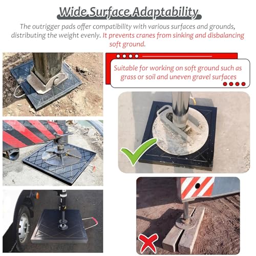 Blocs de cric utilitaires pour sécuriser le levage sur sol instable - 8