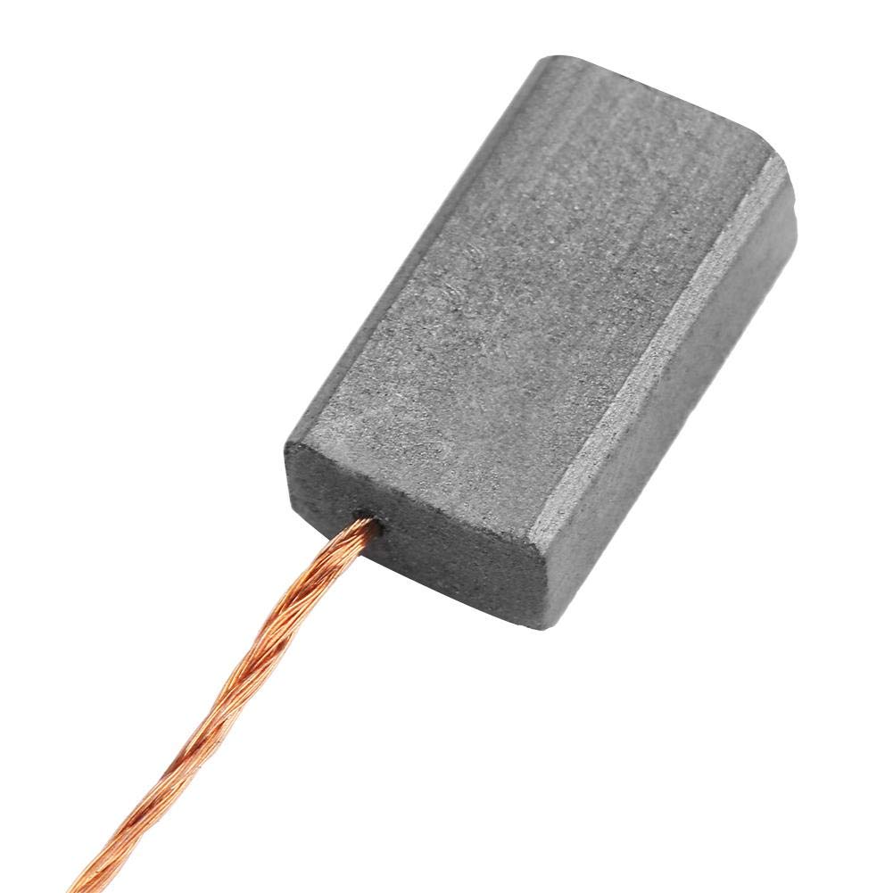 Spazzola di carbone, 20 pezzi 100 5 * 8 * 16mm motore sostituibile spazzole di carbone spazzole per motore elettrico generico