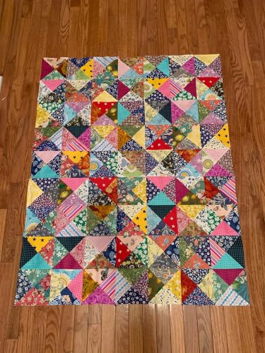 Image of 8 inchx8 inch 25pcs Cotton Fabric Squares for Sewing Quilting Supplies-Floral | Good quality fat quarters fabric bundles 100% cotton beautiful patterns fabric squares perfect for quilting projects