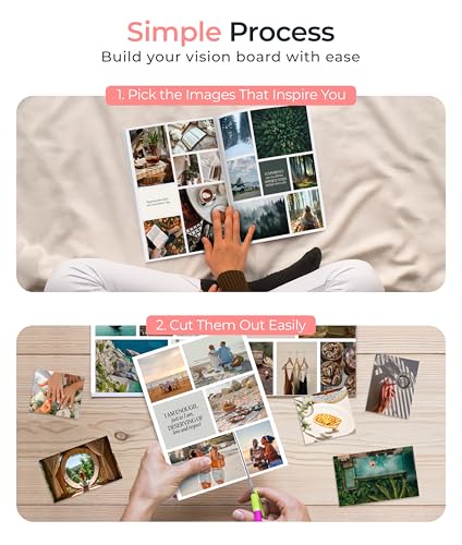 image for Tangobird Vision Board Book Magazines with 1000+ Images – Scrapbook 
