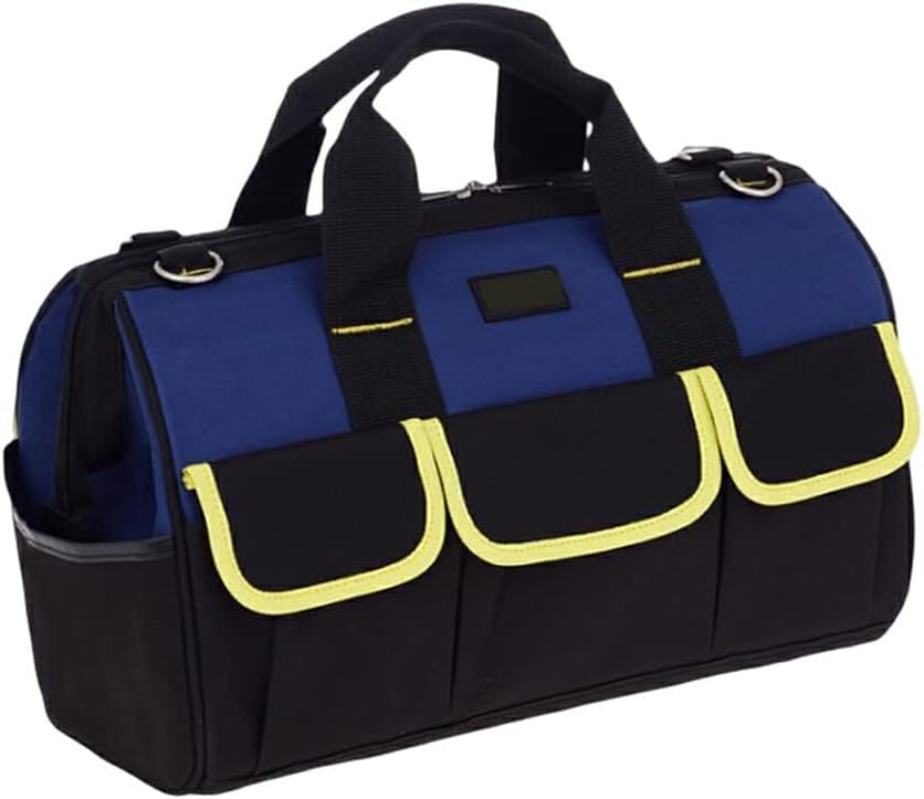 GION Heavy Duty Tools Bag for Electricians, Carpenter, Technicians, Service Engineers with Adjustable Strap for Easy Carrying - Water Resistant 17" Tool Storage Bag (1Pcs) (B0D9NZ1BJ4) Amazon Price History, Amazon Price Tracker
