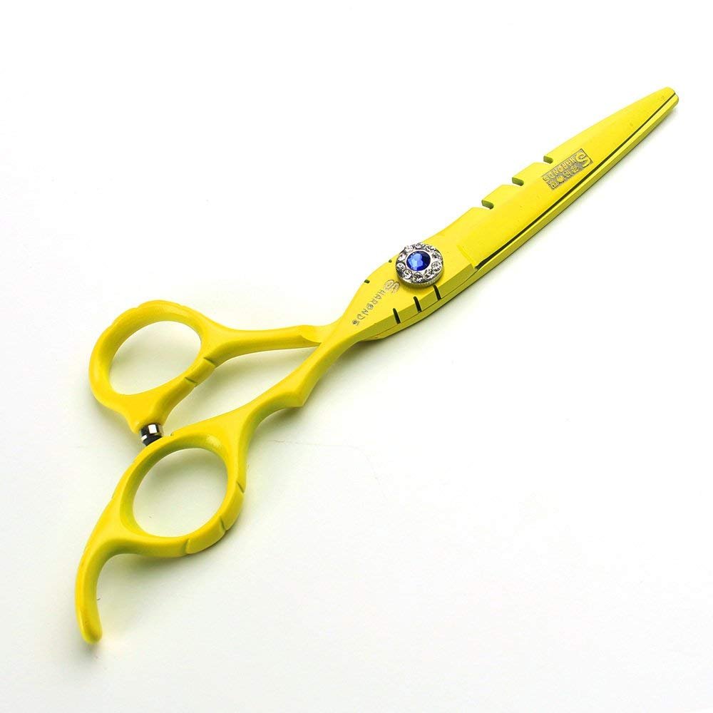 SHARONDS Haarschneideschere set，6 zoll 440C hohe (6 Zoll, 2 Stück-B) | Ergonomische Griffkonstruktion, ermüdungsfreies Arbeiten bei langem Gebrauc