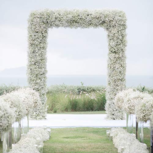 Homcomoda Artificial Flowers Babies Breath Flowers Fake Gypsophila Plants Bouquets For Wedding Home Diy Decoration (A-White, 12Pc) #TOP3