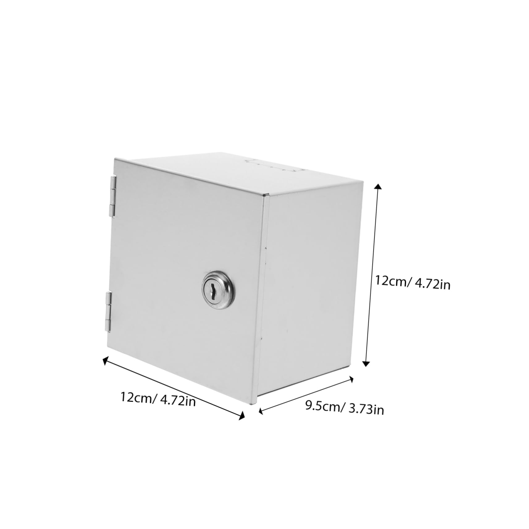 Veemoon Box Waterproof Stainless Steel Socket Protector Electric Outlet Security Anti-theft Cover Style