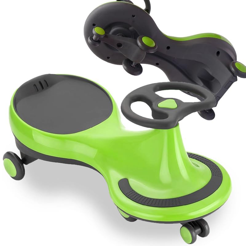 Image of JoyRide Magic /Swing Car Ride On for Kids Green