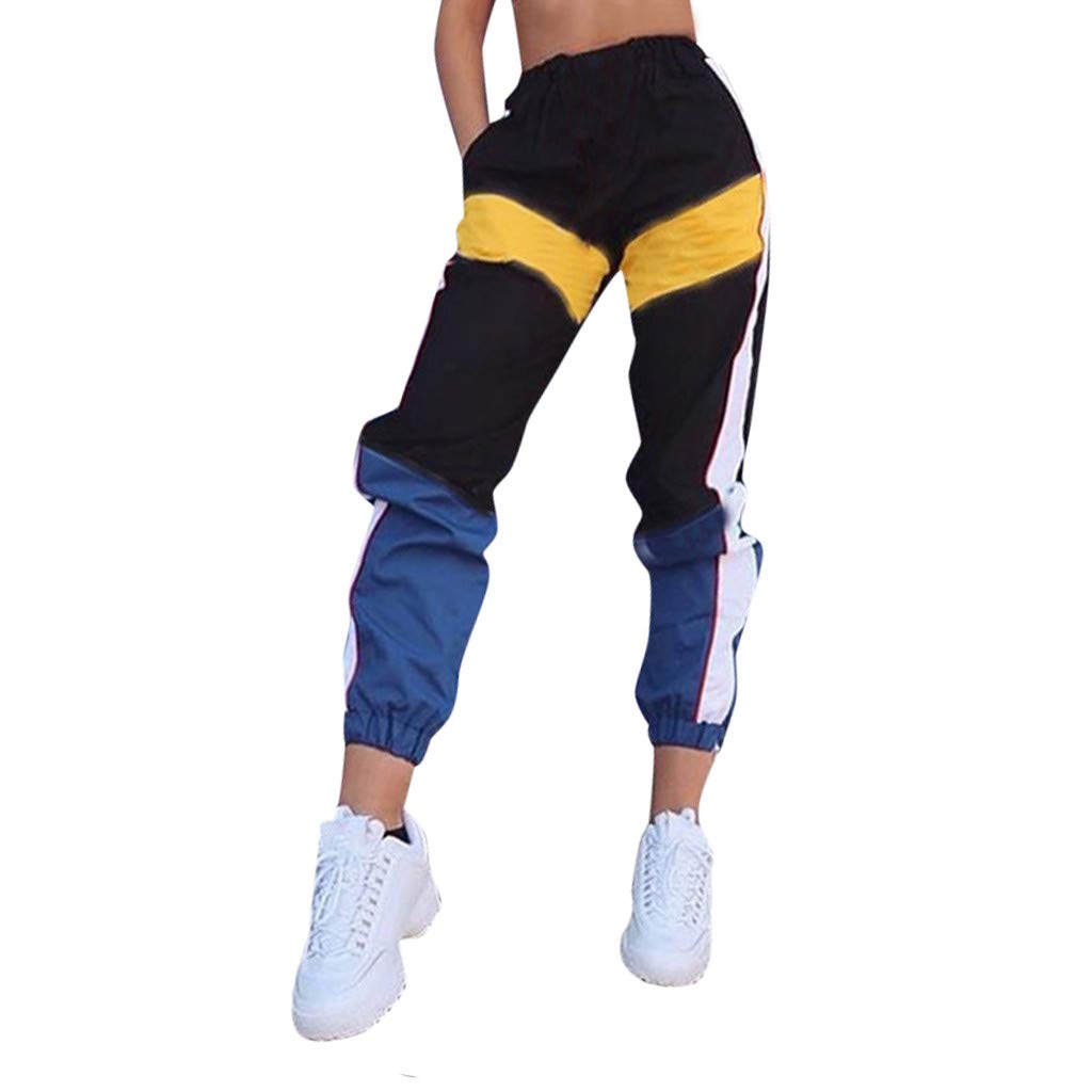 LISTHA Cargo Jogging Pants Women Casual Baggy Hip Hop Dance Sweat Slacks Trouser