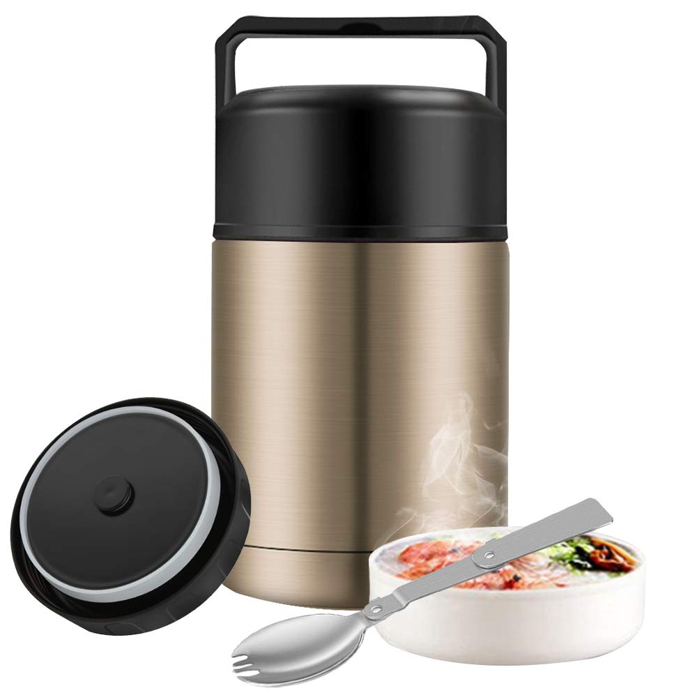 kids thermos with spoon