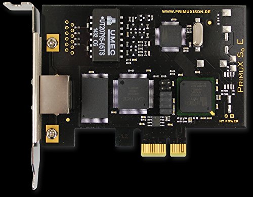 Gerdes PrimuX S0 E appareil d'accès RNIS Interne Avec fil - Appareils d'accès RNIS (X.25, X.75, transparent, HDLC transparent, V.110, T.30, T.70 NL, T.90 NL, ISO 8208, LAPD, Avec fil, PCI-Express, -20 - 70 °C, 20 - 85%, 0 - 50 °C)
