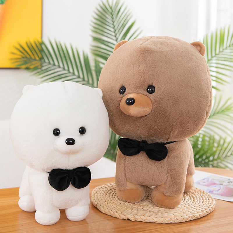 Amazon.co.jp: ぬいぐるみキャラクター犬ぬいぐるみ(白,23 cm（0.2 kg