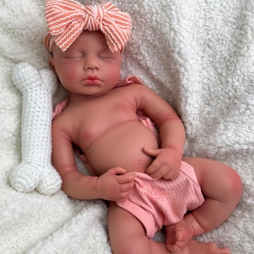Muñeca Bebé Reborn de Silicona Realista 20 pulgadas miniatura 2