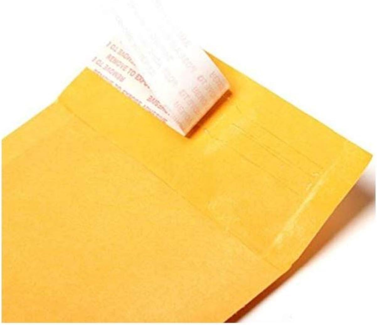 Naturelife CD Size Kraft Bubble Mailers Padded Self Seal Bubble Envelopes for Shipping Packaging (#CD - 250 Envelopes Per Box - 7.25" X 8")