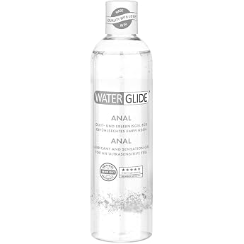 Waterglide Gleitgel Analverkehr Gel Gleitgel f r Sexspielzeug 100 ml Extra Ultra Langanhaltend Kondomfreundlich Wasserbasiert Stimuliert f r Frauen und M nner Made in EU Kondome M nner
