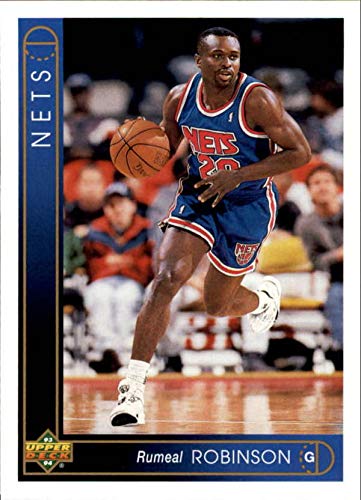 1993-94 Upper Deck #107 Rumeal Robinson New Jersey Nets Basketball NBA
