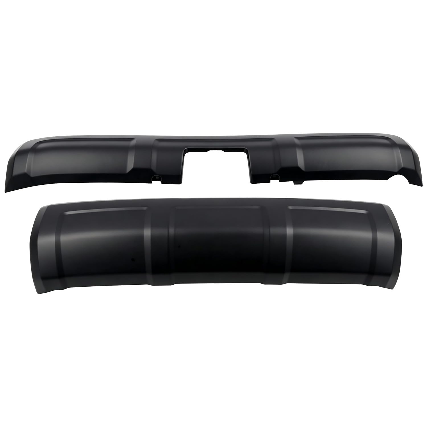 Photo 1 of HIGH FLYING 2016-2024 for Toyota 4Runner Lower Valance Panel Bumper Molding Replacement ABS Matte Black, Front&Rear 2PCS (NOT Fit Limited, TRD Sport)