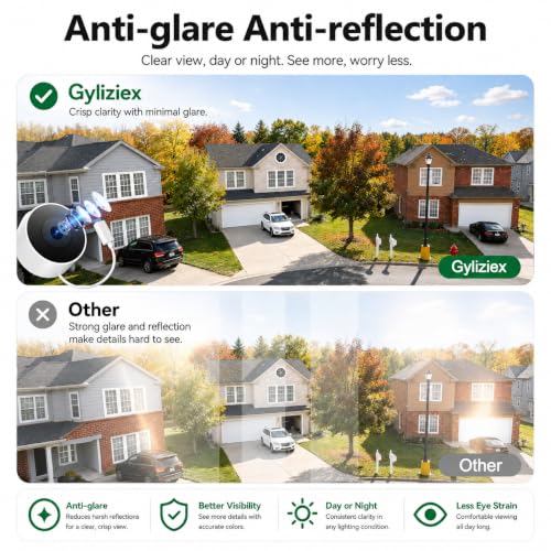 2K No-Drill Window Security Cameras, 2Packs Magnetic Cameras for Home Security, 5G&2.4G WiFi Indoor Angled Window Cam Stick on Glass, Full Color Night Vision, 24/7 AI Human Detection for RV, Apartment — view 2
