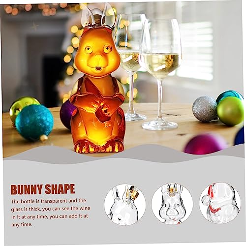 Botella de vidrio con diseño de conejo para maceración de ginseng 8