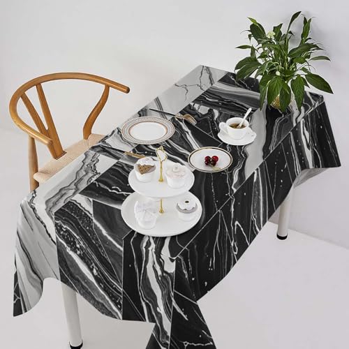 Nappe en lin imperméable et robuste pour repas de fête - 2