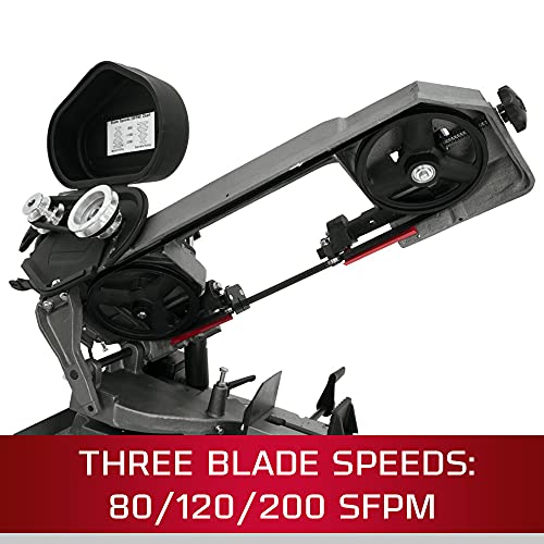 Jet Hbs-56S, 5"X6" Horizontal Mitering Bandsaw, 1/2Hp, 115/230V 1Ph (414457) #TOP1