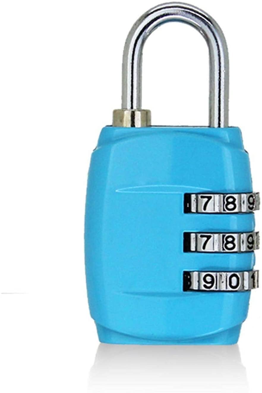 Cgjdfjhe Pink Padlocks With Code， Padlock 3 Digit Coded Gym Lock School Locker For, Garage Combination Padlocks