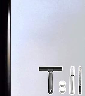 DUOFIRE Privacy Window Film Frosted Glass Film Static Cling Glass Film N...