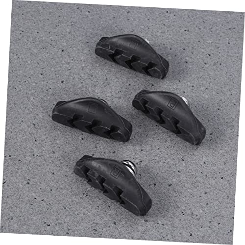 Toddmomy 2 Pairs/4Pcs Bike Brake Pads Bike Holder Bike Accessories For Kids Shoes Block Brake Pads Bike C- Brake Pads Brake Blocks Set C-Brake Pads Brake Pads For Bicycle C-Brake Pad Set #TOP7