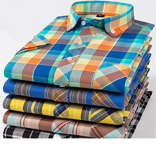Chemise d'été manches courtes Pohullan en coton léger M